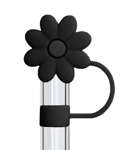 Flower Silicone Straw Topper Covers for Stanley Straws