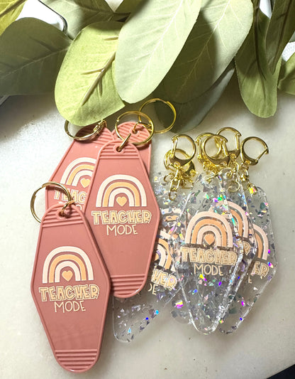 Teacher Mode Keychain