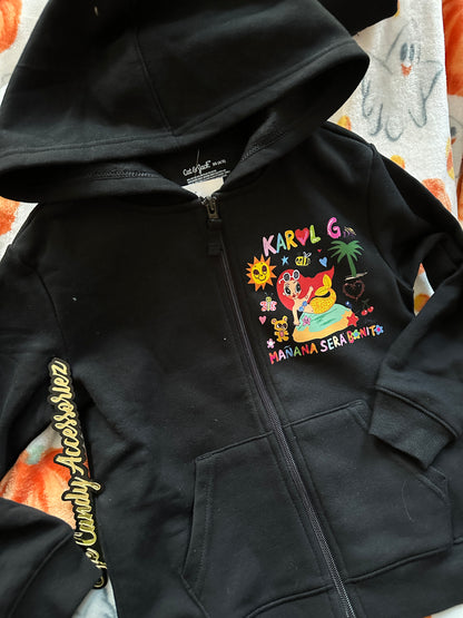 Mañana Sera Bonito- Kids Zip Up Hoodie- 2 Designs