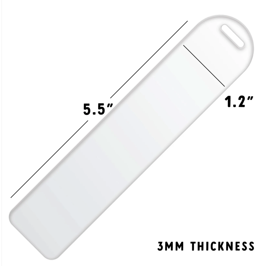 Acrylic Valentine's Bookmarks