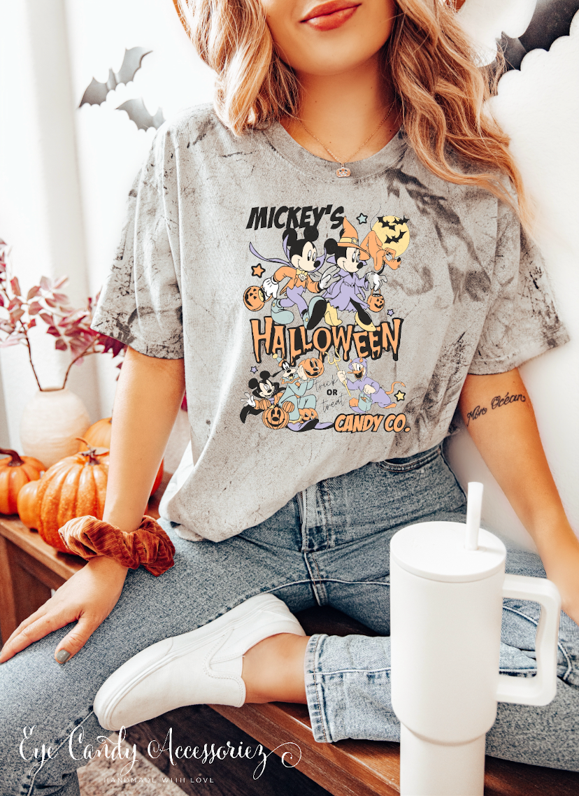 Mouse Halloween Candy Co.- Adult T-Shirt