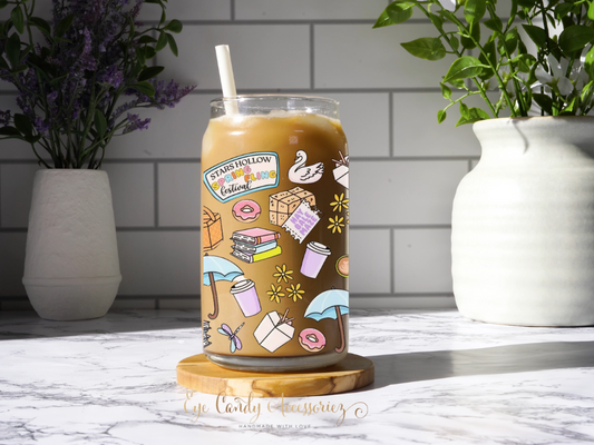 Stars Spring Fling- 16oz Glass Can