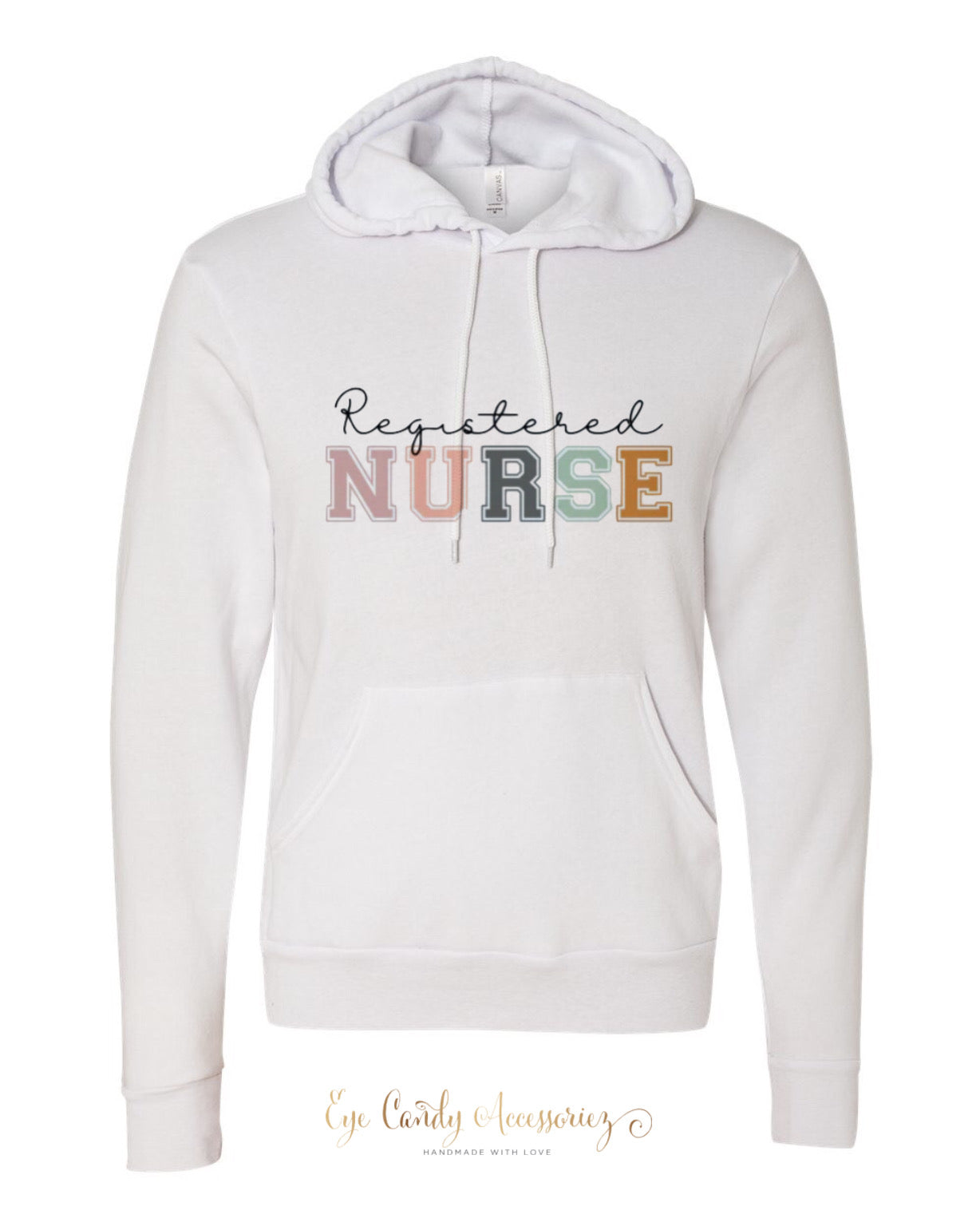 Camiseta y suéter de enfermera registrada - Unisex Blanco