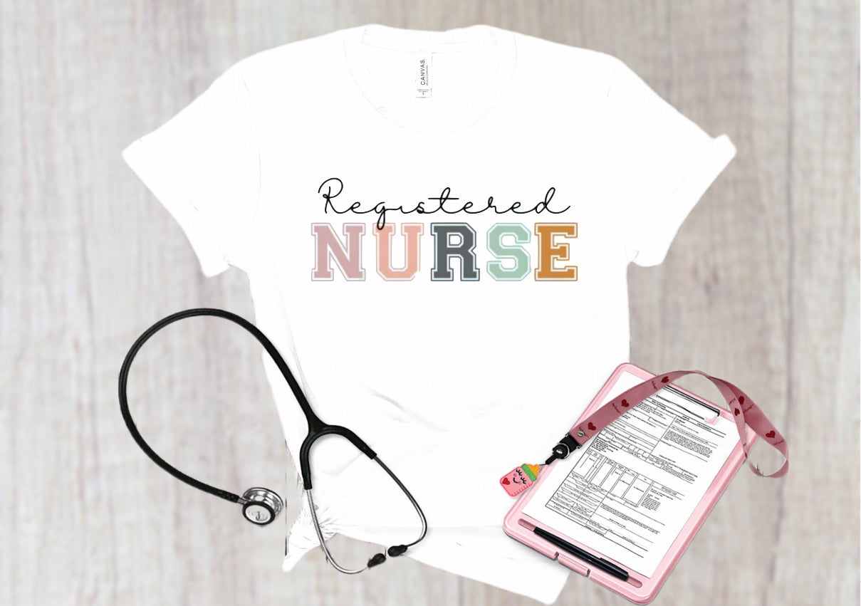 Registered Nurse T-Shirt & Sweater - Unisex White