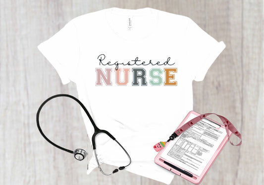 Registered Nurse T-Shirt & Sweater - Unisex White