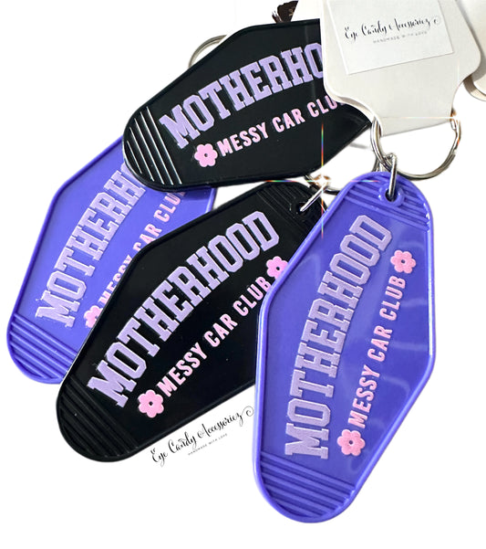 Motherhood Retro Style Keychain