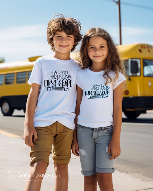 Kindergarten-1st Grade - Unisex Kids T-Shirt