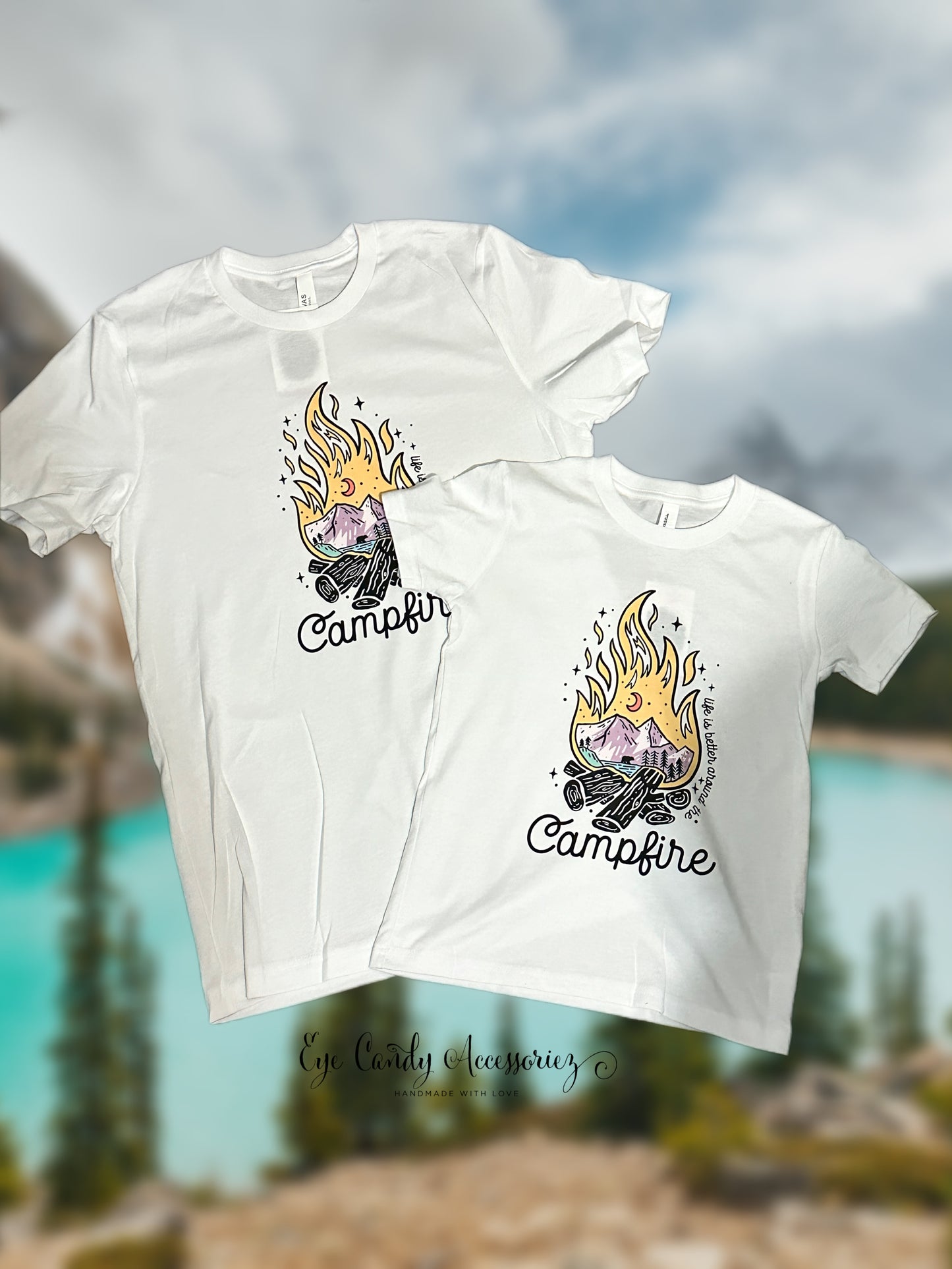 Camiseta Campfire - Adultos y niños