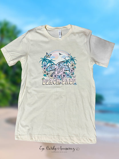 Camiseta Vintage Beach Babe - Mujer