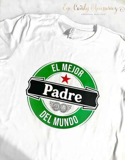 Camiseta El Mejor Padre Del Mundo