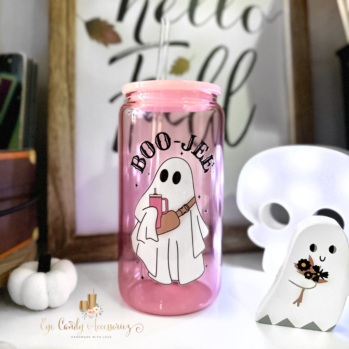 Boo-Jee 16oz Glass Can