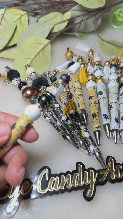 Congrats Grad Beaded Pens