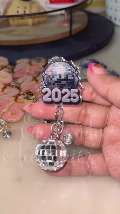 2025 Retractable ID Badge Reel