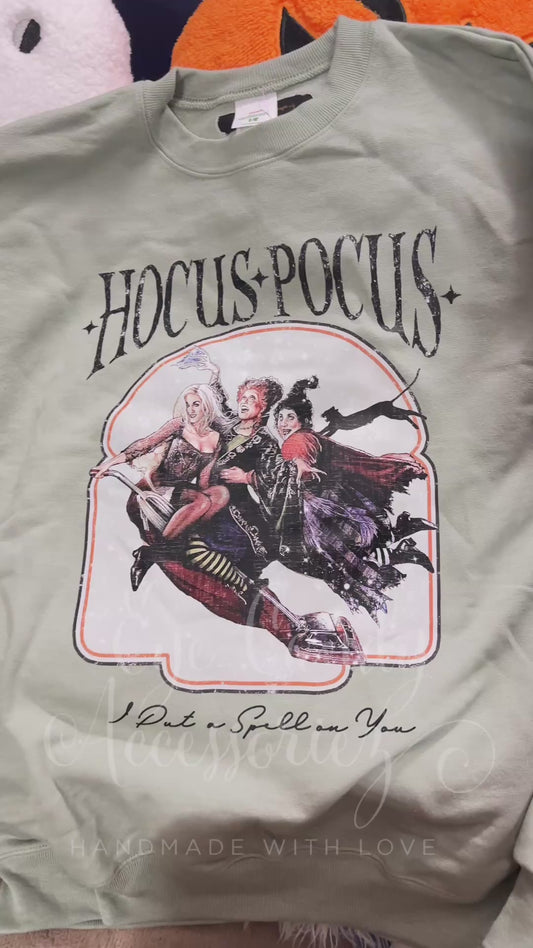 Witches Spell- Adult Crewneck Sweater