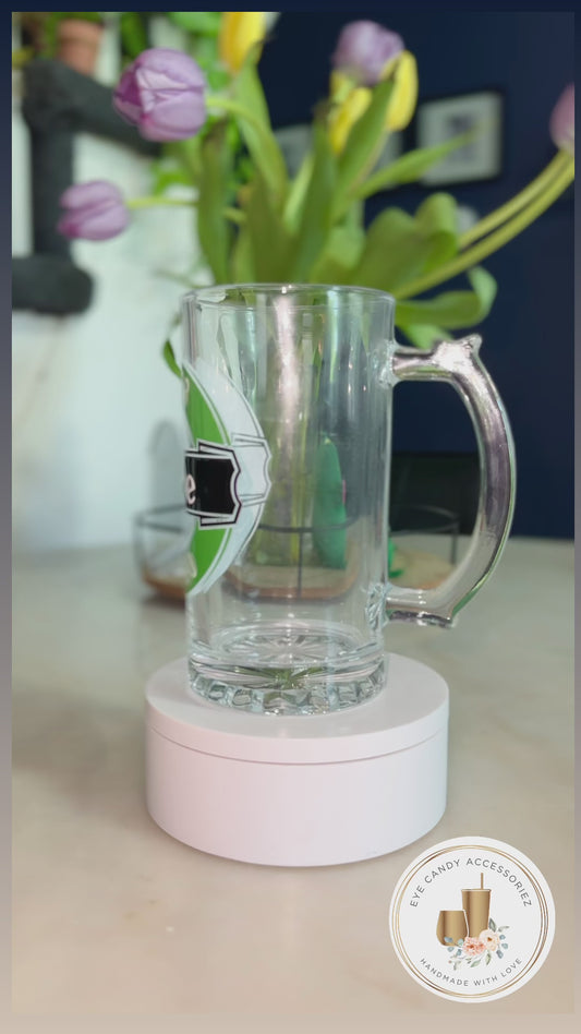 El Mejor Padre Del Mundo Taza De Cerveza Y Lata De Vidrio
