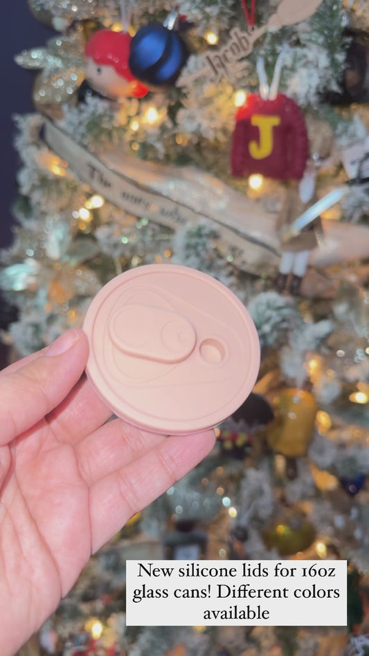 Silicone Lids for 16/20oz Glass Cans