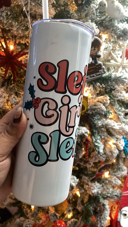 Sleigh Girl Sleigh Tumblers